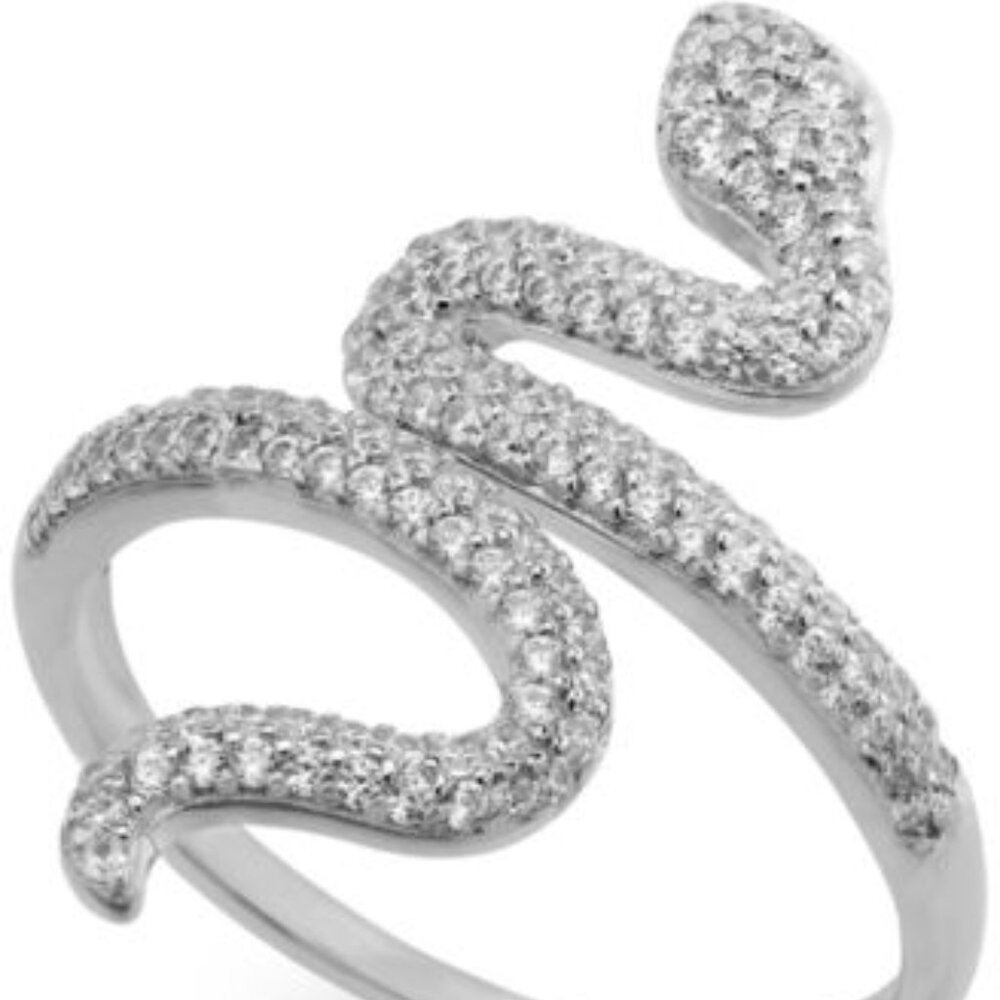 Brand NEW Giani Bernini Sterling Silver Snake Ring – Size 7 🐍✨